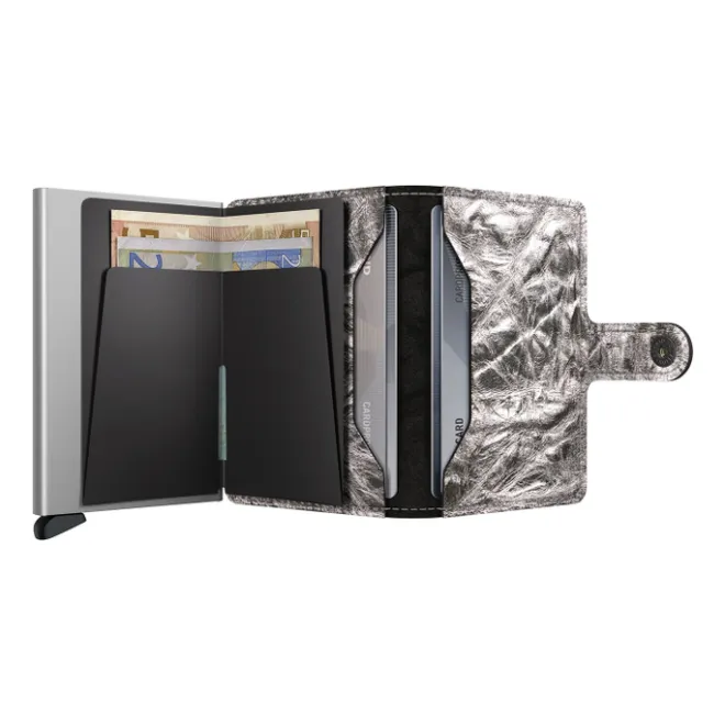 Online Secrid Miniwallet Crunch silver