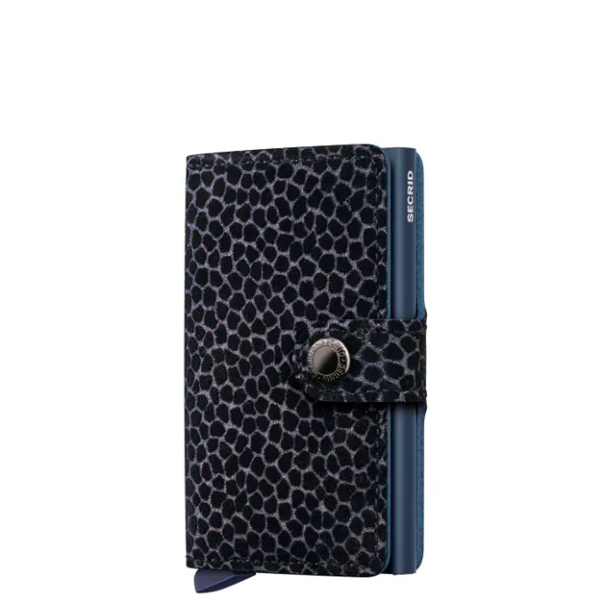 Outlet Secrid Miniwallet Giraffina blue