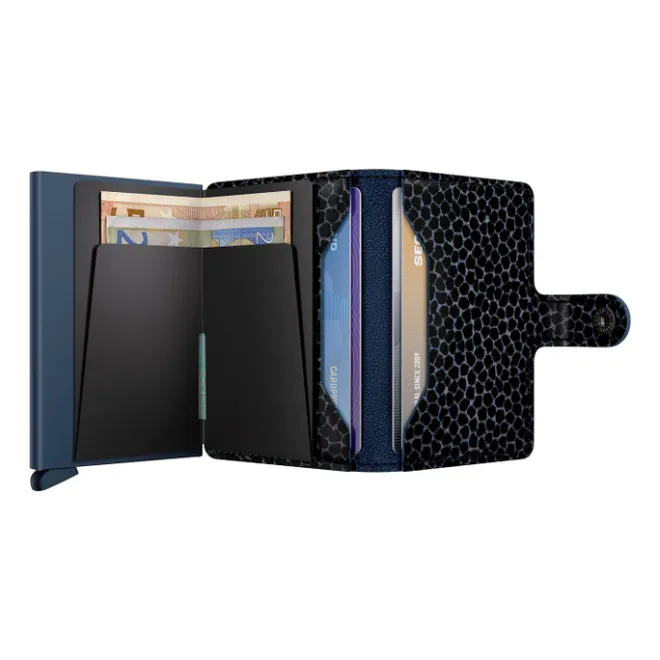 Outlet Secrid Miniwallet Giraffina blue