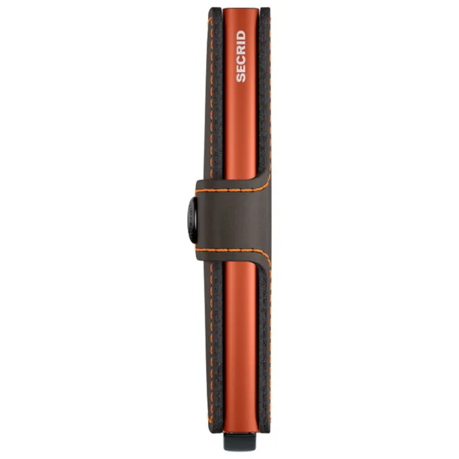 Secrid Miniwallet Matte truffle orange