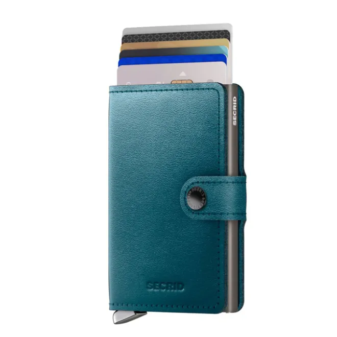 Discount Secrid Miniwallet Portemonnee Dusk teal