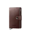 Clearance Secrid Miniwallet Portemonnee Dusk dark brown