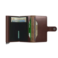 Clearance Secrid Miniwallet Portemonnee Dusk dark brown