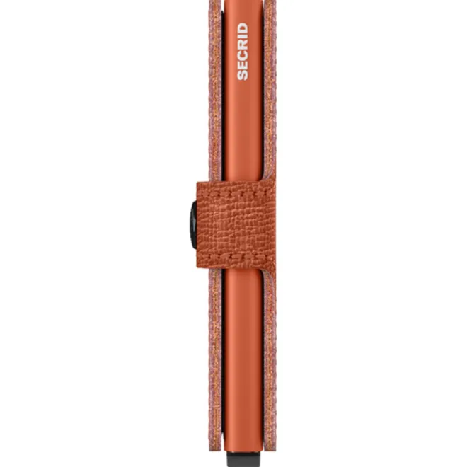 Outlet Secrid Miniwallet Portemonnee Crisple pumpkin