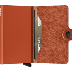 Outlet Secrid Miniwallet Portemonnee Crisple pumpkin