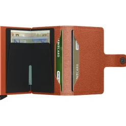 Outlet Secrid Miniwallet Portemonnee Crisple pumpkin