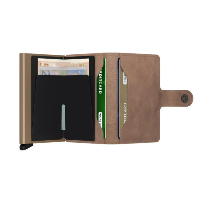 New Secrid Miniwallet Portemonnee Vintage taupe