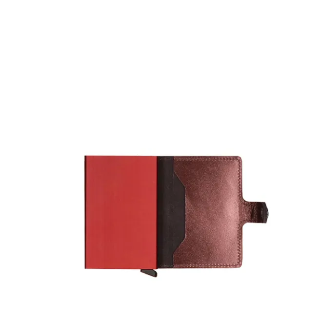 Online Secrid Miniwallet Portemonnee metallic moro