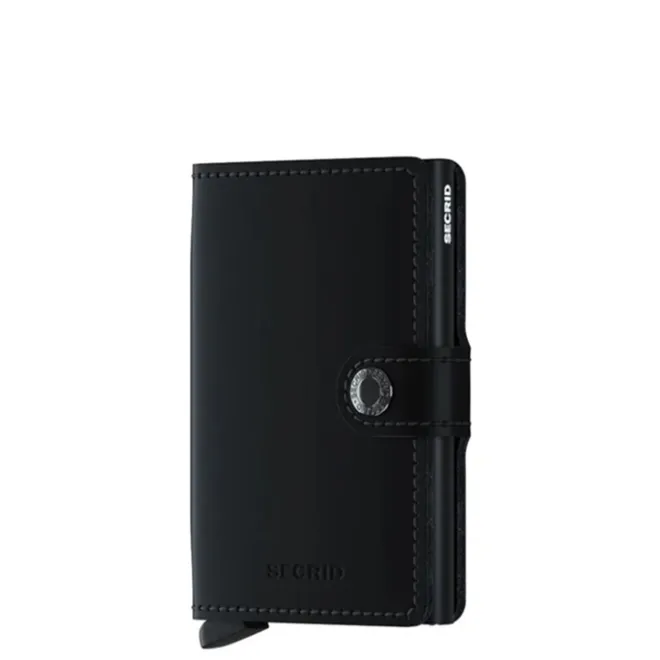 Online Secrid Miniwallet Portemonnee Matte black