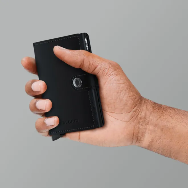 Online Secrid Miniwallet Portemonnee Matte black