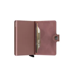 Discount Secrid Miniwallet Portemonnee Vintage mauve