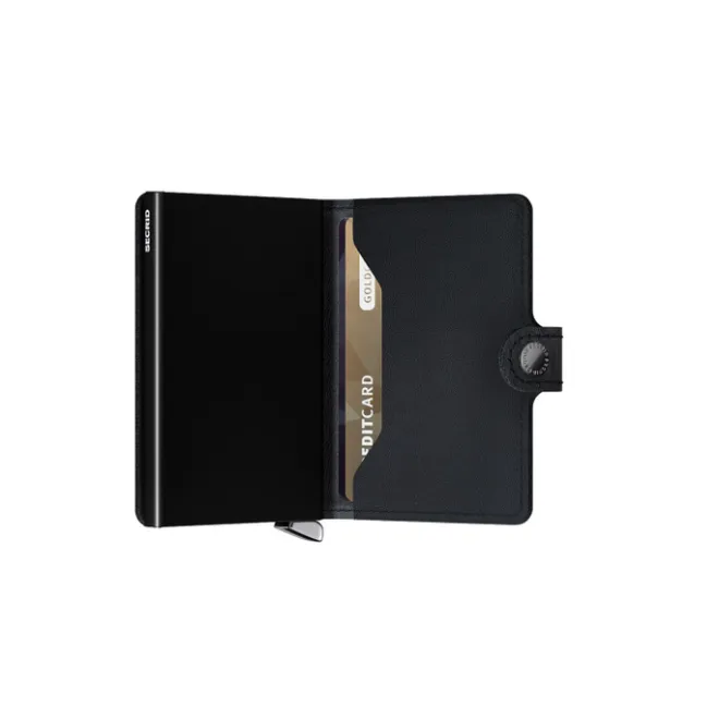 Best Secrid Miniwallet Portemonnee Emboss Lines black