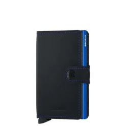Hot Secrid Miniwallet Portemonnee Matte black & blue