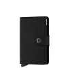 Sale Secrid Miniwallet Portemonnee black crisple