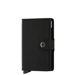 Sale Secrid Miniwallet Portemonnee black crisple