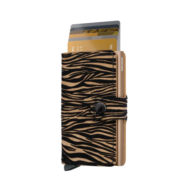 Outlet Secrid Miniwallet Zebra beige