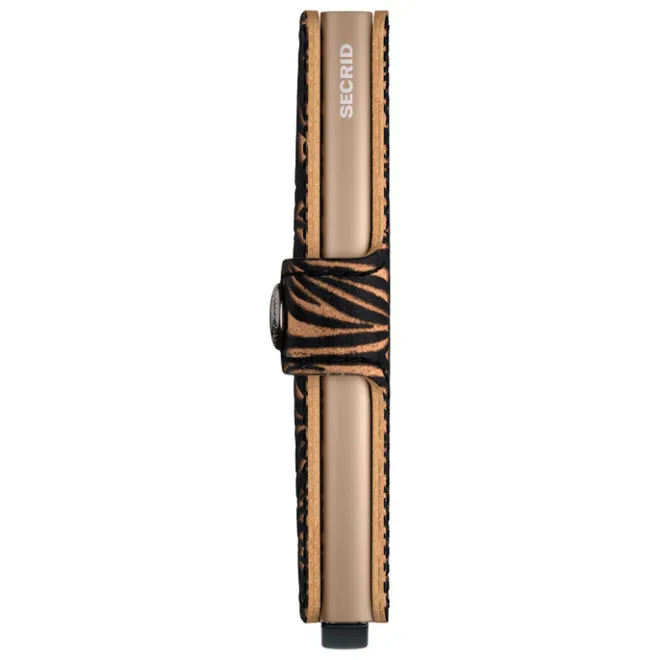Outlet Secrid Miniwallet Zebra beige