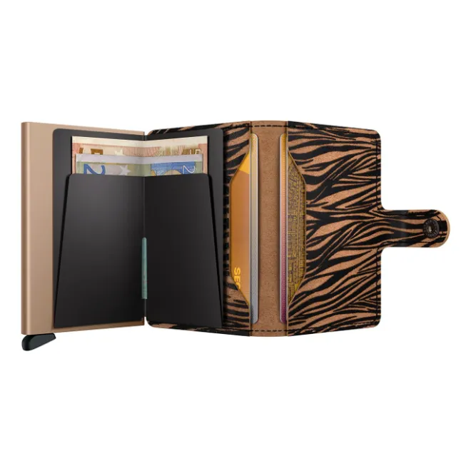 Outlet Secrid Miniwallet Zebra beige