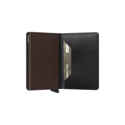 Sale Secrid Slimwallet black brown