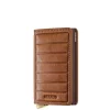 New Secrid Slimwallet Emboss Lines V2 cognac
