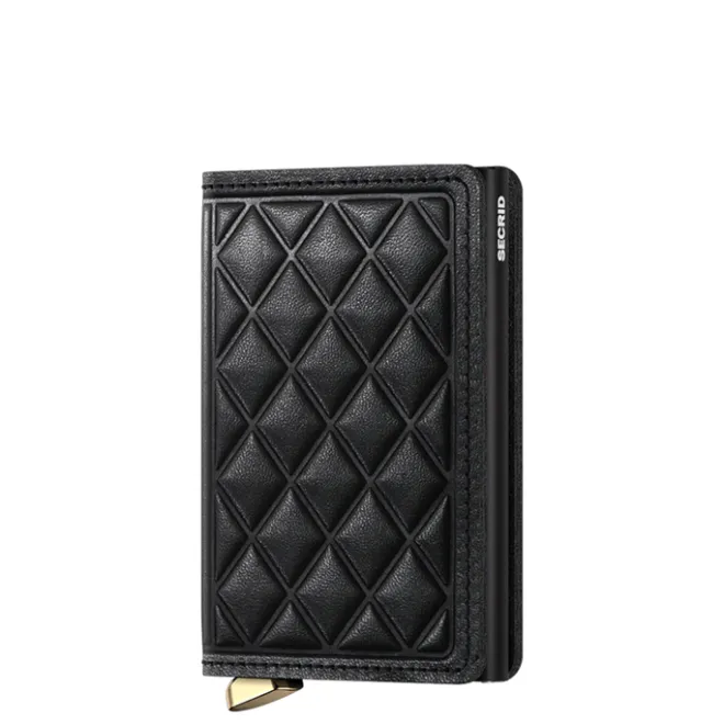 Discount Secrid Slimwallet Emboss Diamond black