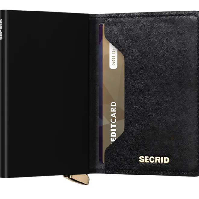 Discount Secrid Slimwallet Emboss Diamond black