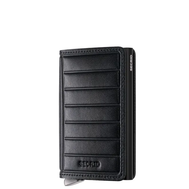 Best Secrid Slimwallet Emboss Lines V2 black