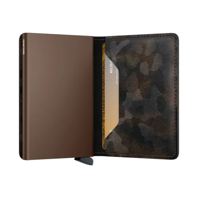 Sale Secrid Slimwallet Jungle brown