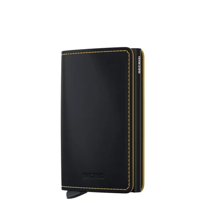 Online Secrid Slimwallet Matte black ochre