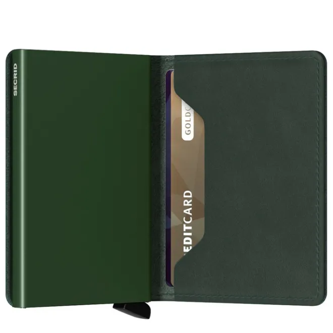 New Secrid Slimwallet Portemonnee Original green