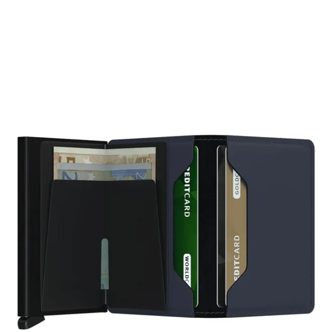 Online Secrid Slimwallet Portemonnee Matte night blue