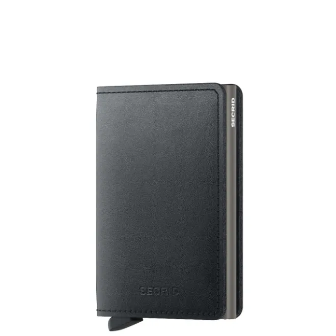 Outlet Secrid Slimwallet Portemonnee Mirum Plant-Based black