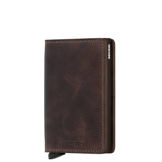 New Secrid Slimwallet Portemonnee Vintage chocolate