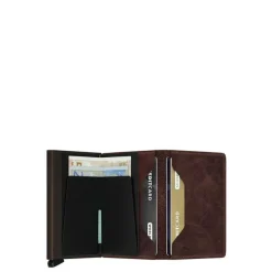 New Secrid Slimwallet Portemonnee Vintage chocolate