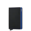 Sale Secrid Slimwallet Portemonnee Matte black & blue