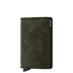 Sale Secrid Slimwallet Portemonnee Vintage olive black