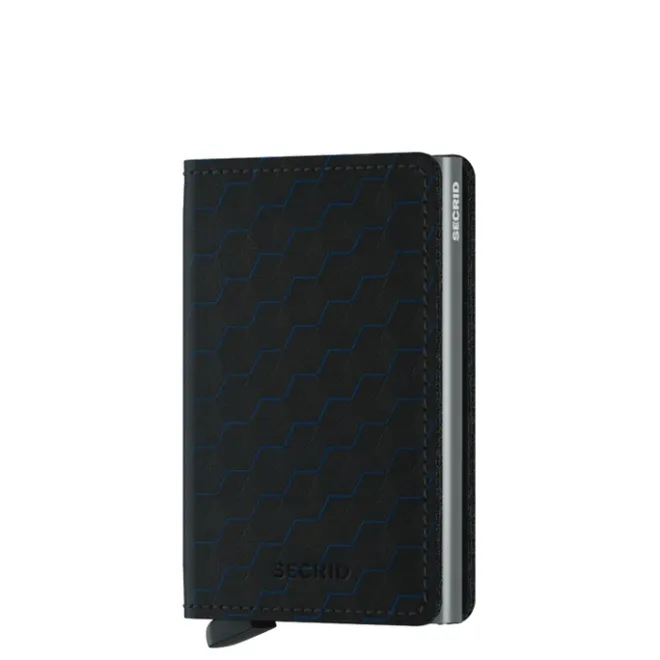 Best Secrid Slimwallet Portemonnee Optical black & titanium