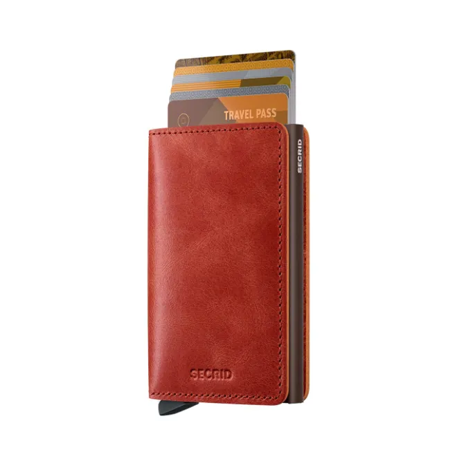 Hot Secrid Slimwallet Vintage orange