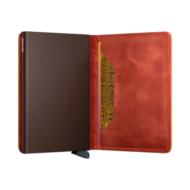 Hot Secrid Slimwallet Vintage orange