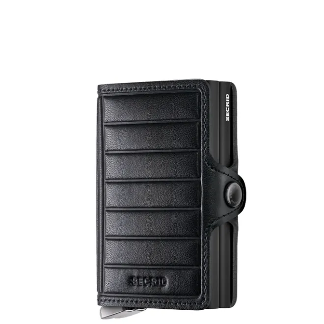 Discount Secrid Twinwallet Emboss Lines V2 black