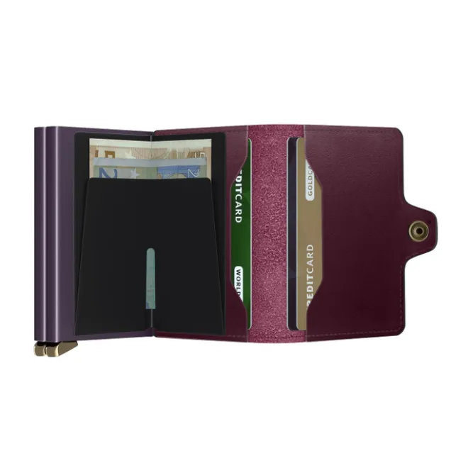 Best Secrid Twinwallet Portemonnee Dusk bordeaux