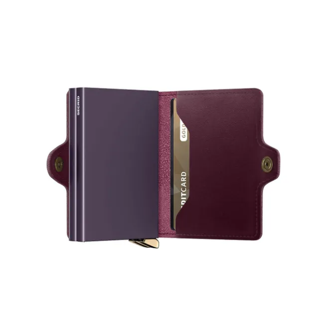 Best Secrid Twinwallet Portemonnee Dusk bordeaux