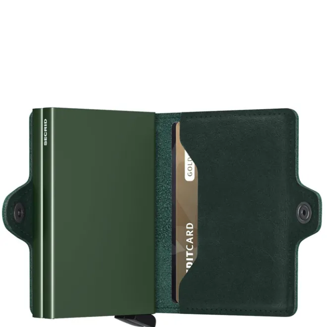 Discount Secrid Twinwallet Portemonnee Original green