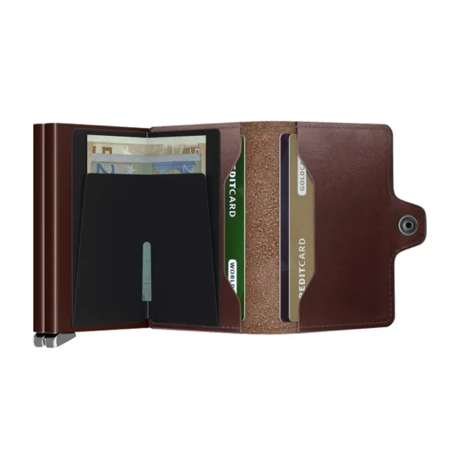 Hot Secrid Twinwallet Portemonnee Dusk dark brown
