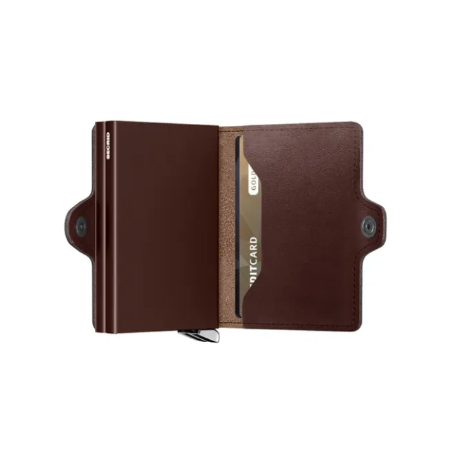 Hot Secrid Twinwallet Portemonnee Dusk dark brown
