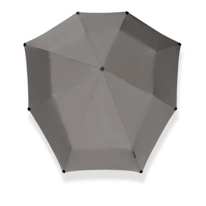 New Senz Automatic Opvouwbare Stormparaplu silk grey