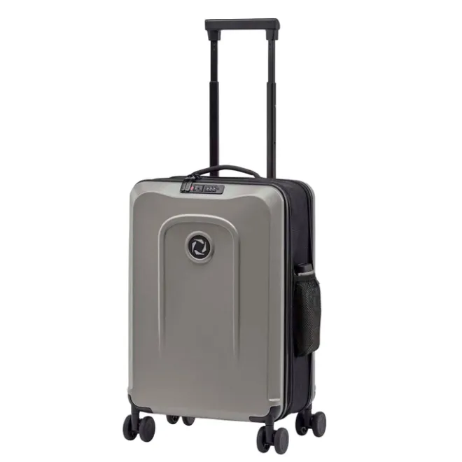 Online Senz Foldaway Carry On Trolley 55 silk grey