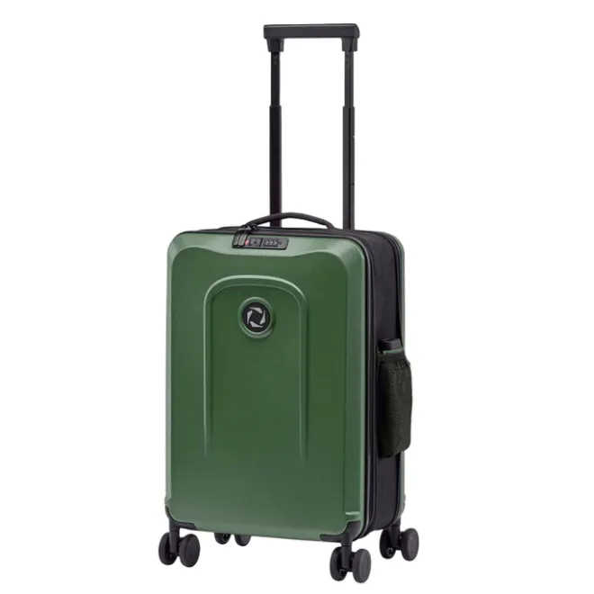 Best Senz Foldaway Carry On Trolley 55 dark forest