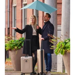 Best Senz Foldaway Carry On Trolley 55 dark forest