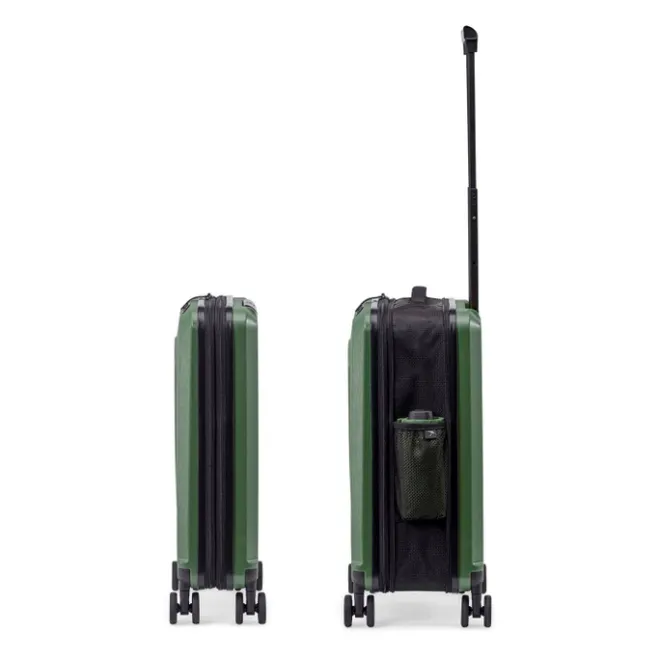 Best Senz Foldaway Carry On Trolley 55 dark forest